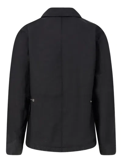 Massimo Osti Studio Button-up Jacket In Black