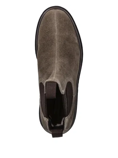 Gant Suede Pull-tab Boots In Green