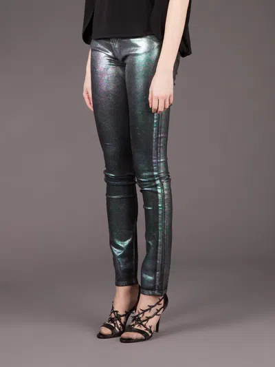 75 Faubourg Shiny Jean In Black