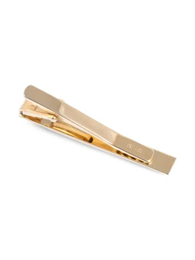 Pre-owned Celine 1990s Triomphe Tie Link In Gold