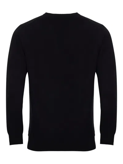 Loja Das Meias V-neck Sweater In Black