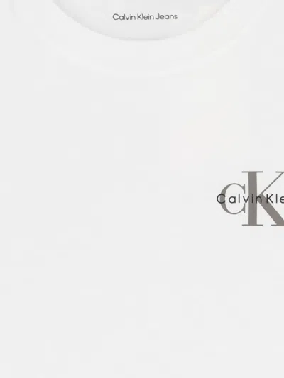 Calvin Klein Logo T-shirt In White