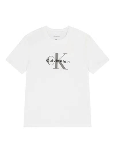 Calvin Klein Logo T-shirt In White