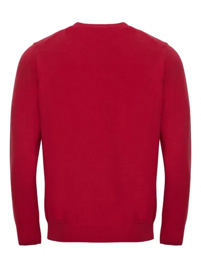 Loja Das Meias Crew-neck Sweater In Red