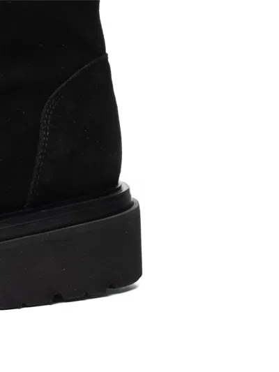 Poche Paris Herve Lace-up Boots In Black