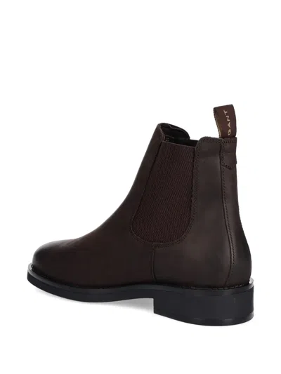Gant Elasticated-ankle Boots In Brown