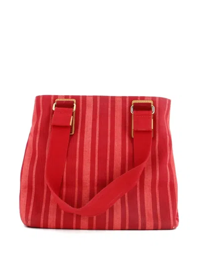 Pre-owned Louis Vuitton Articles De Voyage Beach Cabas Printed Canvas Pm Tote Bag In Multi