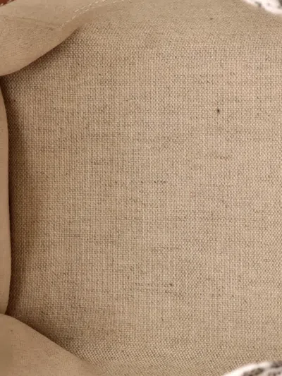 Pre-owned Celine Cabas Thais Triomphe Printed Canvas Small Tote Bag In Brown