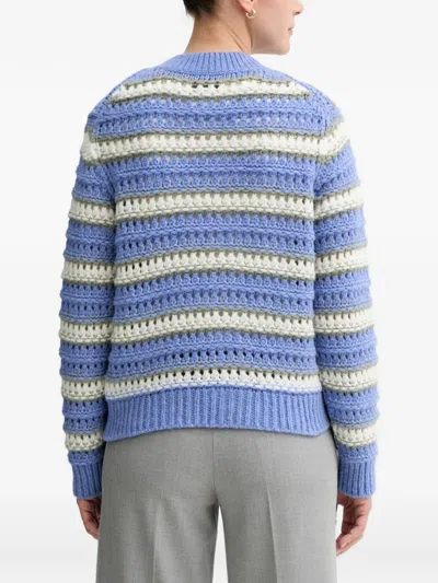 Marc O'polo Button-fastening Cardigan In Blue