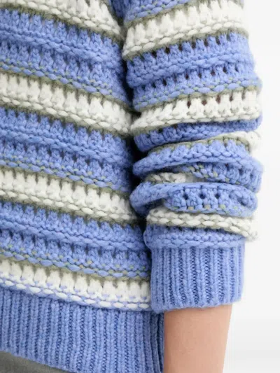 Marc O'polo Button-fastening Cardigan In Blue