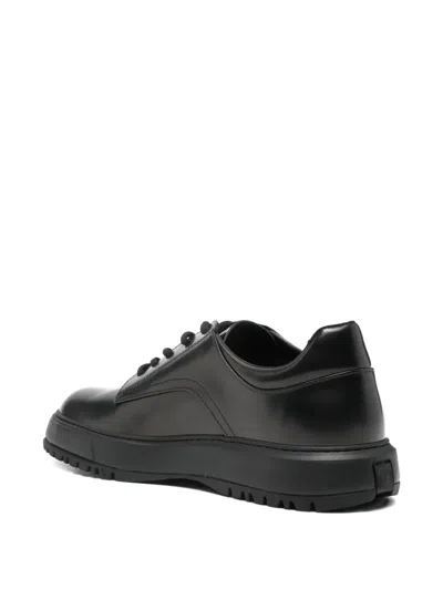 Referenc Leather Derby Shoes In Black