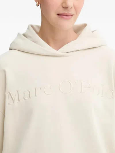 Marc O'polo Logo-embroidered Hoodie In Multi