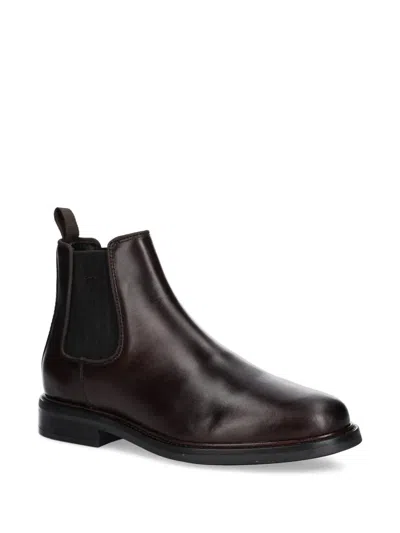 Gant Pull-tab Boots In Brown
