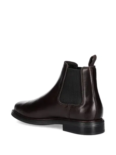 Gant Pull-tab Boots In Brown