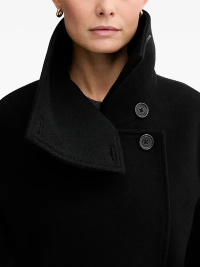 Marc O'polo Tie-waist Coat In Black