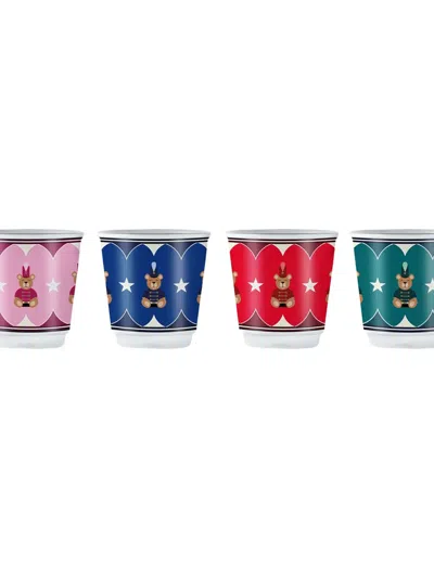 Bialetti Joyful Memories Shot Glasses (set Of Four) In Multi