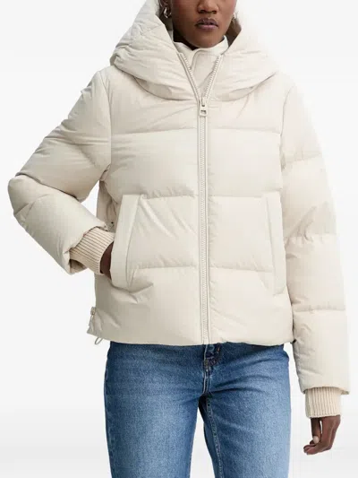 Marc O'polo Hooded Puffer Jacket In Multi