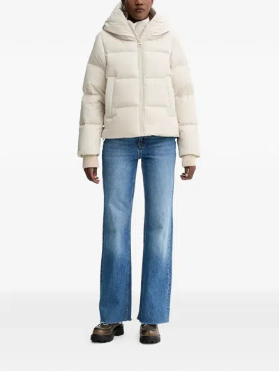 Marc O'polo Hooded Puffer Jacket In Multi