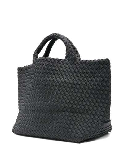 Naghedi Medium St. Barths Woven Tote Bag In Black