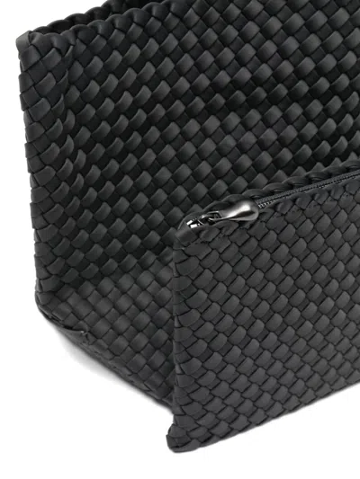 Naghedi Medium St. Barths Woven Tote Bag In Black