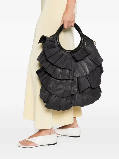 Caterina Lucchi Big Alice Tote Bag In Black