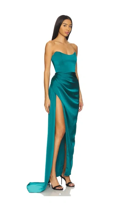 Katie May Bita Gown In Green
