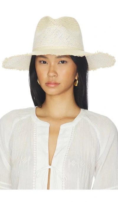 Nikki Beach St. Tropez Fedora Hat In White