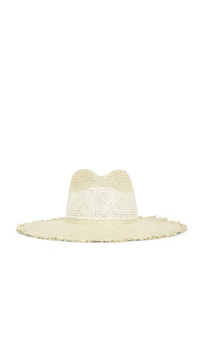 Nikki Beach St. Tropez Fedora Hat In White