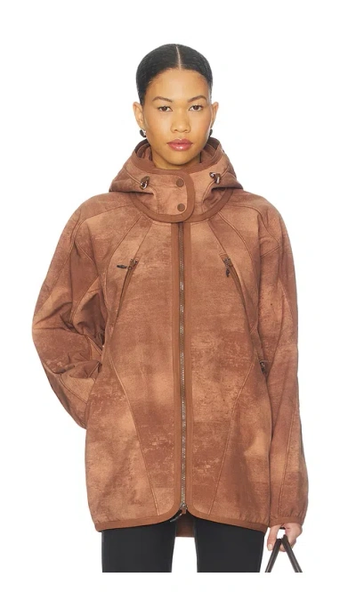 Free People Canyon Crushin Jacket In Brown