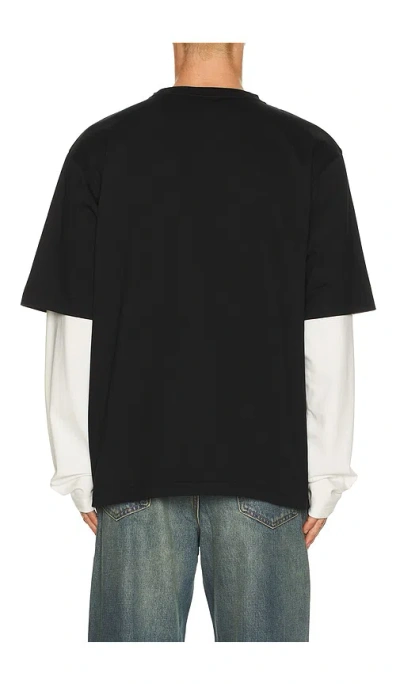 Misbhv Corp. Long Sleeve Tee In Black