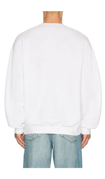 Junk Food Peanuts Since 1950 Sweatshirt In White