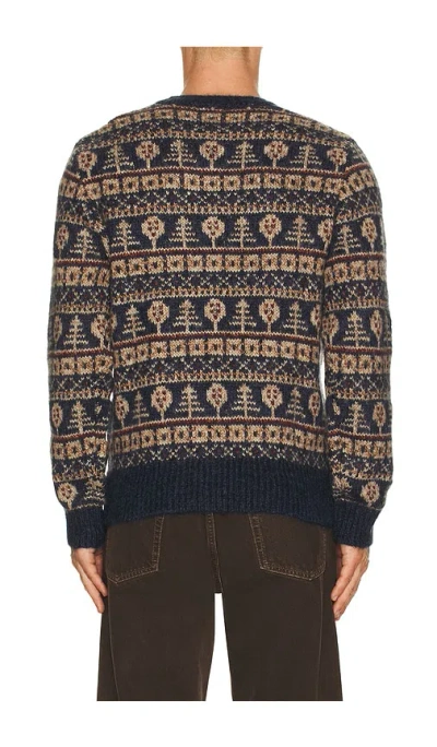Rails Lars Sweater In Blue