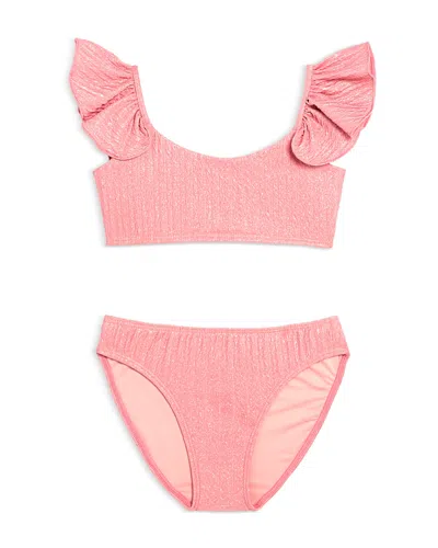 Peixoto Girls' Amara Two Piece Swimsuit - Big Kid In Pink