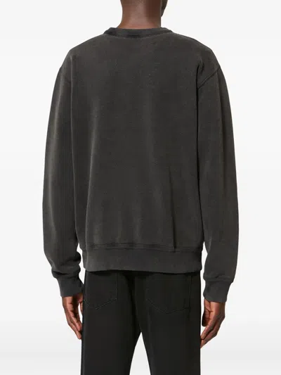 Isabel Marant Mikoy Logo-print Sweatshirt In Gray