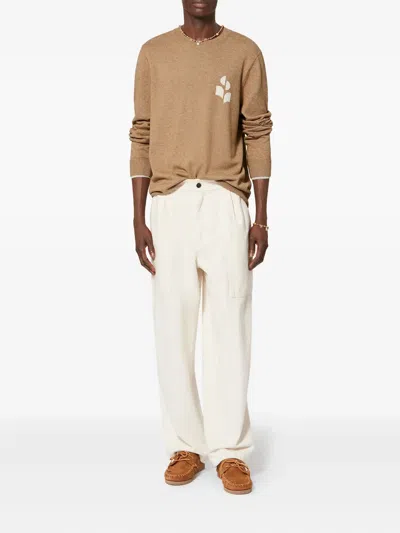 Isabel Marant Antea Logo-detail Pullover In Multi