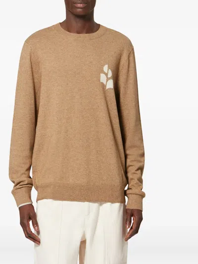 Isabel Marant Antea Logo-detail Pullover In Multi