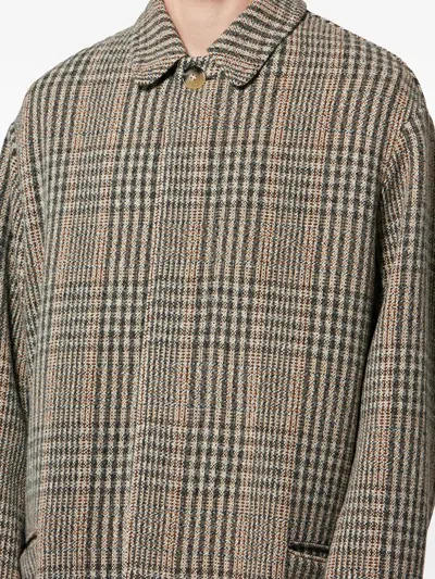 Isabel Marant Franco Checked Single-breasted Coat In Pattern