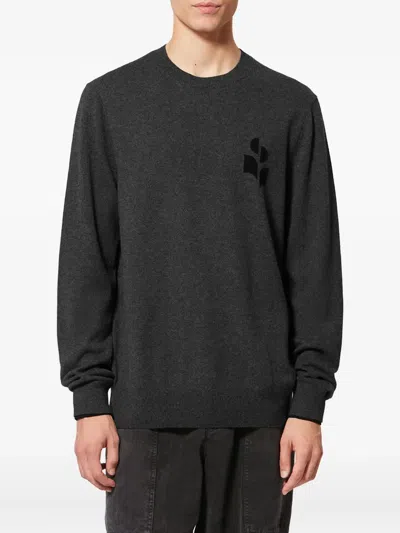 Isabel Marant Antea Logo-detail Pullover In Multi