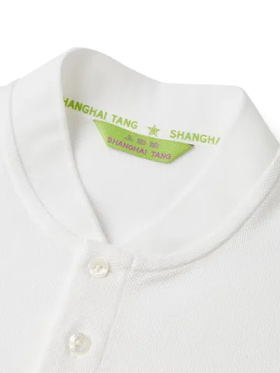 Shanghai Tang Tang Dragon Cotton Polo In Multi