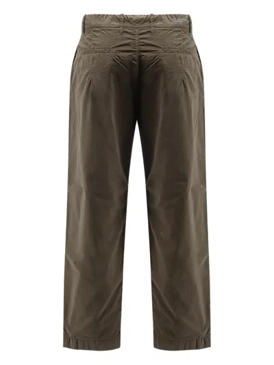 Massimo Osti Studio Button-fastening Trousers In Brown