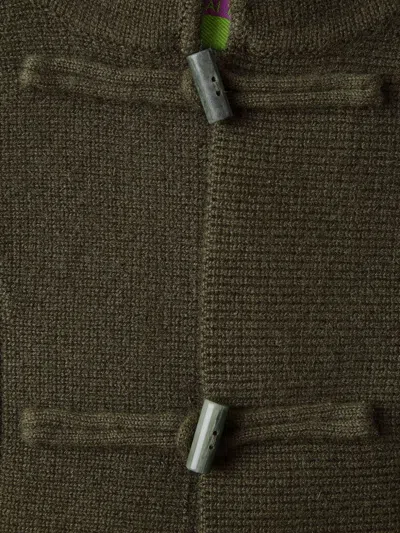 Shanghai Tang Tang Buttoned Cardigan In Green