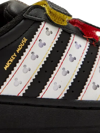 Adidas Originals Disney Superstar Stripe Sneakers In Multi