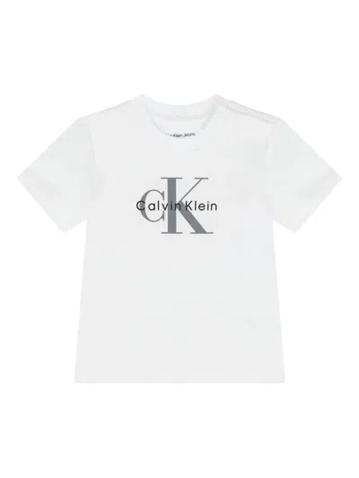 Calvin Klein Logo-graphic Trouser Set In Black