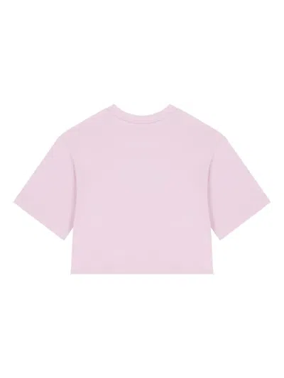 Calvin Klein Logo T-shirt In Pink