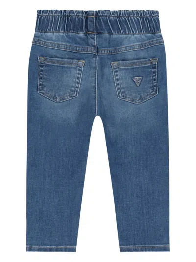 Guess Heart-detail Jeans In Multi