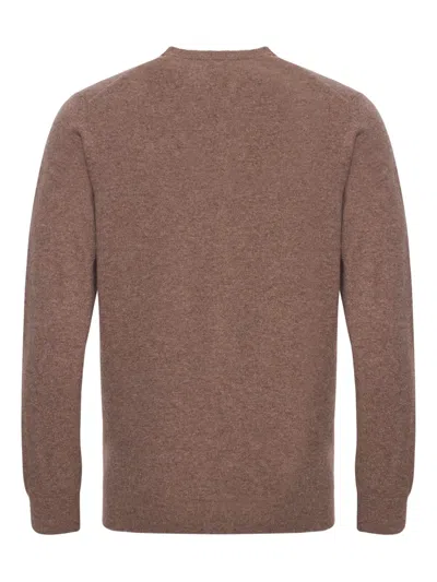 Loja Das Meias Wool Sweater In Brown