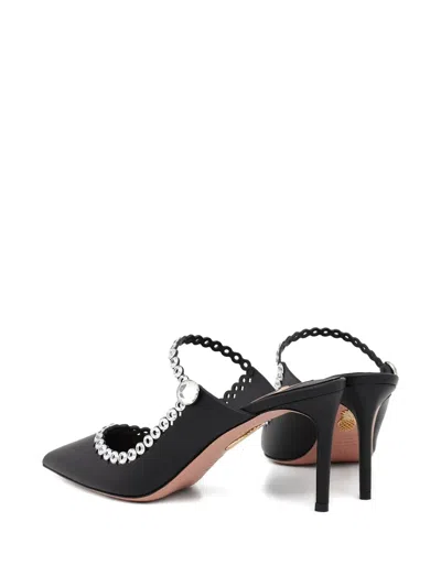Aquazzura 80mm Carnaval Pointed Strap Mules In Multi