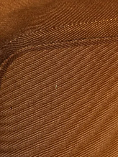 Pre-owned Louis Vuitton Alma Handbag Monogram Canvas Pm Satchel In Brown