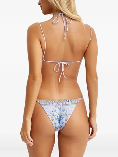 Camilla Patterned Embellished Swimsuit In Multi