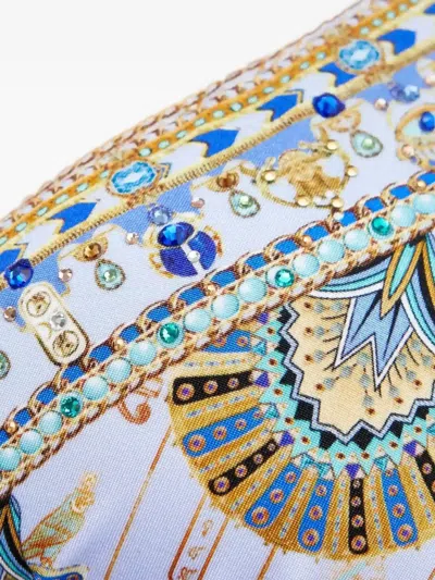 Camilla Patterned Embellished Swimsuit In Multi